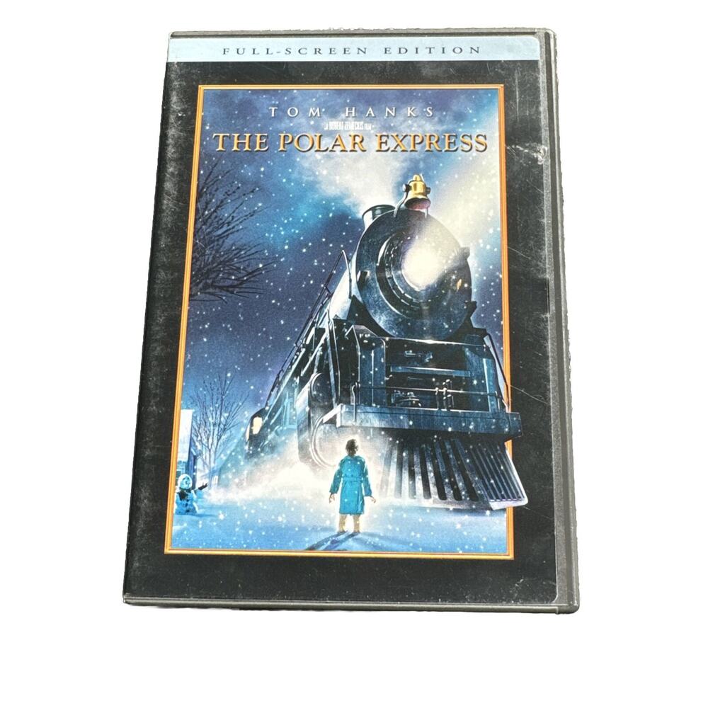 The Polar Express DVD Full Screen Edition Tom Hanks 2005 All‎ Aboard Warner Bros